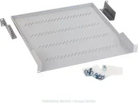 TRITON RAC-UP-250-A1, TRITON Rack - Regal - RAL 7035 - 1U - 48.3 cm