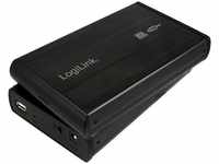 Logilink UA0082, LogiLink Enclosure 3,5 Inch S-ATA HDD USB 2.0 Alu - Speichergehäuse