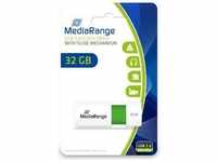 MEDIARANGE MR973, MediaRange - USB-Flash-Laufwerk - 32 GB - USB 2.0 - weiß, grün