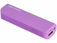 Realpower 149317, Realpower PB-2600 - Powerbank - 2600 mAh - 1 A (USB) - auf Kabel: