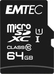 EMTEC ECMSDM64GXC10GP, EMTEC Gold+ - Flash-Speicherkarte (SD-Adapter