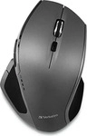 Verbatim 49041, Verbatim Deluxe - Maus - 8 Tasten - kabellos - 2.4 GHz - kabelloser