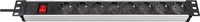 Brennenstuhl 1390007018, Brennenstuhl Premium-Alu-Line - Steckdosenleiste (Rack -