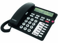 Tiptel 1081000, Tiptel Ergophone 1300 - Telefon mit Schnur mit Rufnummernanzeige