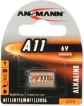 Ansmann 1510-0007, Ansmann A 11, Einwegbatterie, Alkali, 6 V, 1 St&uuml;ck(e), Orange,