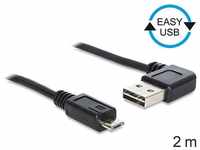 DeLock 83383, Delock EASY-USB - USB-Kabel - Micro-USB Typ B (M) zu USB (M) - USB 2.0