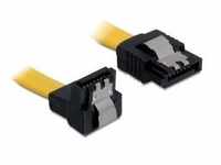 DeLock 82806, Delock - SATA-Kabel - Serial ATA 150/300/600 - SATA (M) gewinkelt zu