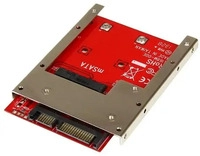 StarTech.com SAT32MSAT257, StarTech.com mSATA SSD auf 2,5 Zoll SATA Adapter
