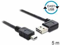 DeLock 83381, Delock EASY-USB - USB-Kabel - mini-USB Typ B (M) zu USB (M) - 5 m -