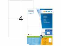 HERMA 4627, HERMA Premium - Papier - matt - permanent selbstklebend - weiß - A6 (105