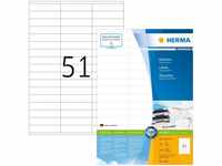 HERMA 4459, HERMA Premium - Papier - matt - permanent selbstklebend - weiß - 70 x