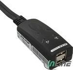 InLine 60603I, InLine USB KM-Umschalter - 2 PCs - f&uuml;r Tastatur - Maus und