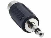 InLine 99326, InLine - Audio-Adapter - RCA weiblich zu Mini-Stecker Stecker - Schwarz