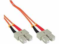 InLine 83515, InLine - Patch-Kabel - SC multi-mode (M) zu SC multi-mode (M) - 15 m -
