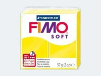 STAEDTLER 8020-10, STAEDTLER FIMO soft, Modellierton, Gelb, 110 &deg;C, 30 min, 56 g, 55