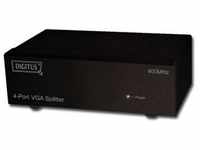 Digitus DS-42110, DIGITUS DS-42110 - Video-Verteiler - 4 x VGA - Desktop