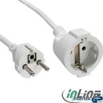 InLine 16405W, InLine Schutzkontakt-Verl&auml;ngerungskabel - CEE 7/7 - H05VV-F3G1,5 -