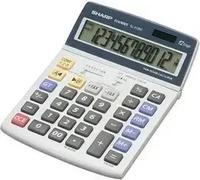 Sharp EL2125C, Sharp EL-2125C - Desktop-Taschenrechner - 12
