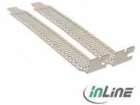 InLine 666641A, InLine - PCI-Steckplatzabdeckung - Silber (Packung mit 2)