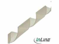 InLine 59947R, InLine - Kabelschlauch - 10 m - weiß