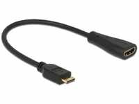 DeLock 65650, Delock - HDMI-Kabel mit Ethernet - 19 pin mini HDMI Type C männlich zu