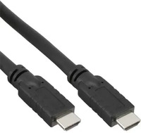 InLine 17615E, InLine HDMI Kabel - HDMI-High Speed - Stecker / Stecker - schwarz -