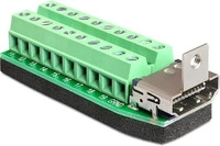 Delock 65168, Delock Adapter HDMI female > Terminal Block 20pin, 20pin