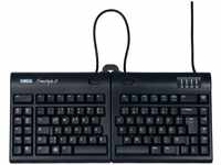 KINESIS KB800PB-de, Kinesis Freestyle2 Blue - Tastatur - USB - Deutsch