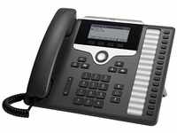 Cisco CP-7861-K9=, Cisco IP Phone 7861 - VoIP-Telefon - SIP, SRTP - 16 Zeilen