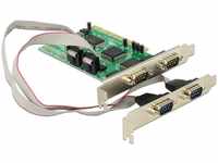 DeLock 89046, DeLock PCI Card 4x Serial - Serieller Adapter - PCI - RS-232 x 4