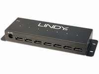 LINDY 42794, Lindy Industrial USB 2.0 Hub - Hub - 7 x USB 2.0 - Desktop