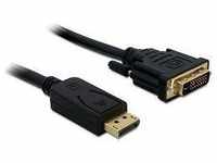 DeLock 82590, Delock - DVI-Kabel - DisplayPort (M) zu DVI-D (M) - 1 m -