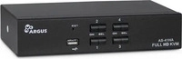 Inter-Tech 88887242, Inter-Tech Argus KVM AS-41HA - KVM-/Audio-Switch - 4 x KVM/Audio