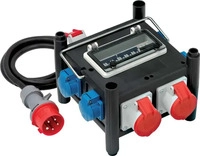 Brennenstuhl 1153690400, Brennenstuhl 1153690400, 2 m, Drau&szlig;en, IP44, Schwarz, Blau,