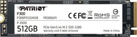 PATRIOT P300P512GM28, PATRIOT P300 - SSD - 512 GB - intern - M.2 2280 - PCIe 3.0 x4