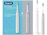 Oral-B 305354, Oral-B Pulsonic Slim Clean 2900 - Zahnbürstenset - Weiß/Grau