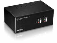 TRENDnet TK-240DP, TRENDnet TK-240DP - KVM-/Audio-/USB-Switch - 2 x KVM/Audio/USB - 1