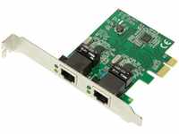 Logilink PC0075, LogiLink - Netzwerkadapter - PCIe 2.0 - Gigabit Ethernet x 2