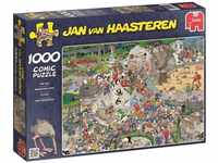 Jumbo 01491, Jumbo Jan van Haasteren der Zoo 1000 Teilen, Puzzlespiel, Humor,