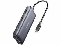 Eufy A83800A1, Eufy Anker PowerExpand 8-in-1 USB-C PD Media Hub - Dockingstation -