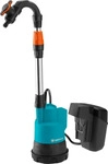 Gardena 14602-66, Gardena 14602-66, Impulspumpe, Akku, 2 bar, 2000 l/h, Schwarz, Blau