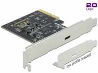 DeLock 89036, DeLOCK - USB-Adapter - PCIe 3.0 x4 Low-Profile - USB 3.2 Gen 2x2 x 1