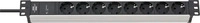 Brennenstuhl 1390007308, Brennenstuhl 1390007308, 2 m, Drinnen, IP20, Aluminium,