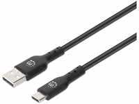 Manhattan 354981, Manhattan USB-C to USB-A Cable, 3m, Male to Male, 5 Gbps (USB 3.2