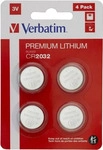 Verbatim 49533, Verbatim Batterie 4 x CR2032 - Li