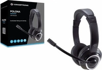 Conceptronic POLONA01B, Conceptronic Polona POLONA01B - Headset - ohrumschlie&szlig;end