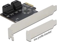 DeLock 90010, Delock - Speicher-Controller - SATA 6Gb/s - Low-Profile - PCIe 3.0 x2 DeLock 90010, Delock - Speicher-Controller - SATA 6Gb/s - Low-Profile - PCIe 3.0 x2