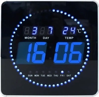 Unilux 400124566, Unilux FLO - Uhr - viereckig - elektronisch