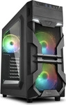 Sharkoon VG7-W RGB - Tower - ATX - Seitenteil mit Fenster (Acryl)