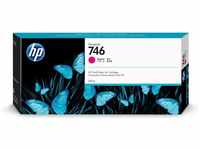 HP P2V81A, HP 746 - 300 ml - Chromatic Red - original - DesignJet - Tintenpatrone